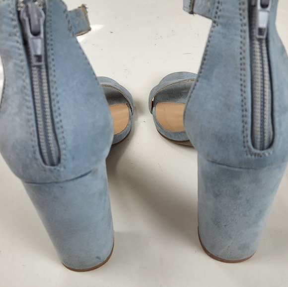 Charlotte Russe strappy block heel size 8 - Picture 5 of 8